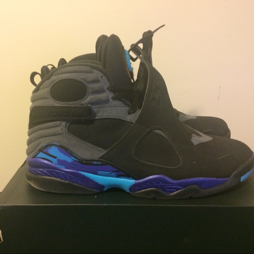 Jordan eight aqua blue