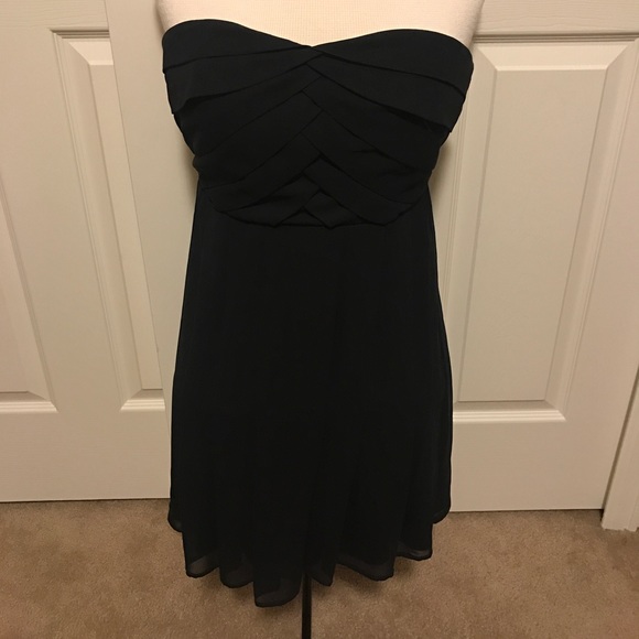 Black strapless dress - Picture 1 of 3