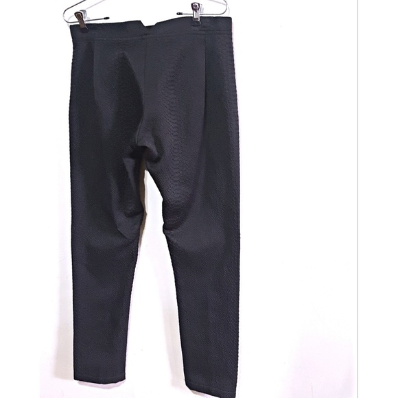 Amber Sakai Snake Embossed Dress Pants - Picture 7 of 8