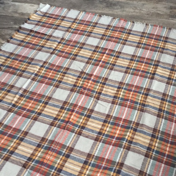 Fall scarf or blanket wrap plaid altard state nwt - Picture 3 of 3