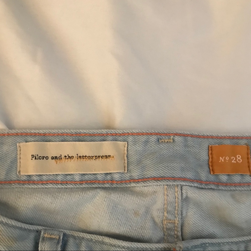 Anthropologie Pilcro Stet sky wash jeans