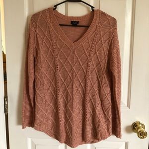 RUE 21 PEACH SWEATER