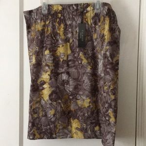 Talbot's floral skirt