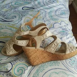 Wedge sandals size 10