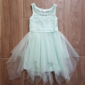 Mint Tulle Occasion Dress - Cherokee