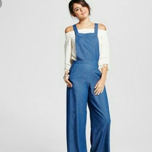 gap wide leg overalls
