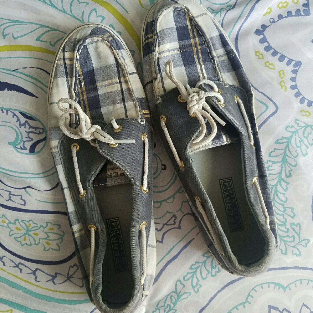 Sperry boat shoes size 10