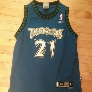 {Reebok} MN Timberwolves Jersey