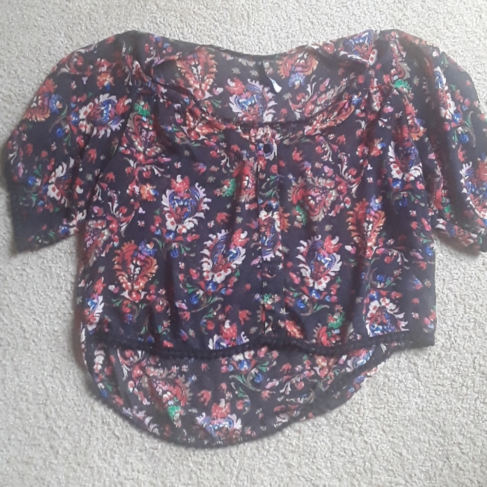 Sheer Crop Top