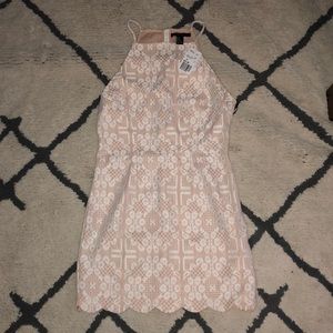 Boho White lace Forever 21 dress, NWT