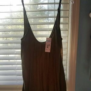 Army green flowy dress size L