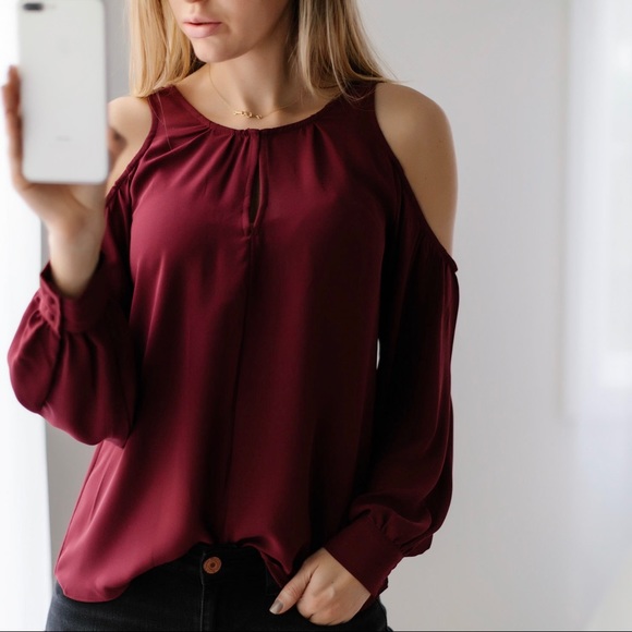 Morrisania Mauve Blouse - Picture 5 of 5