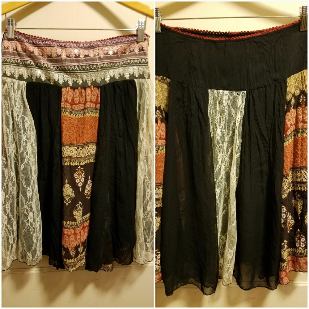 Super fun, flowy Sans Souci skirt!