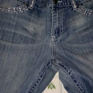 Inc Stone washed jeans pants