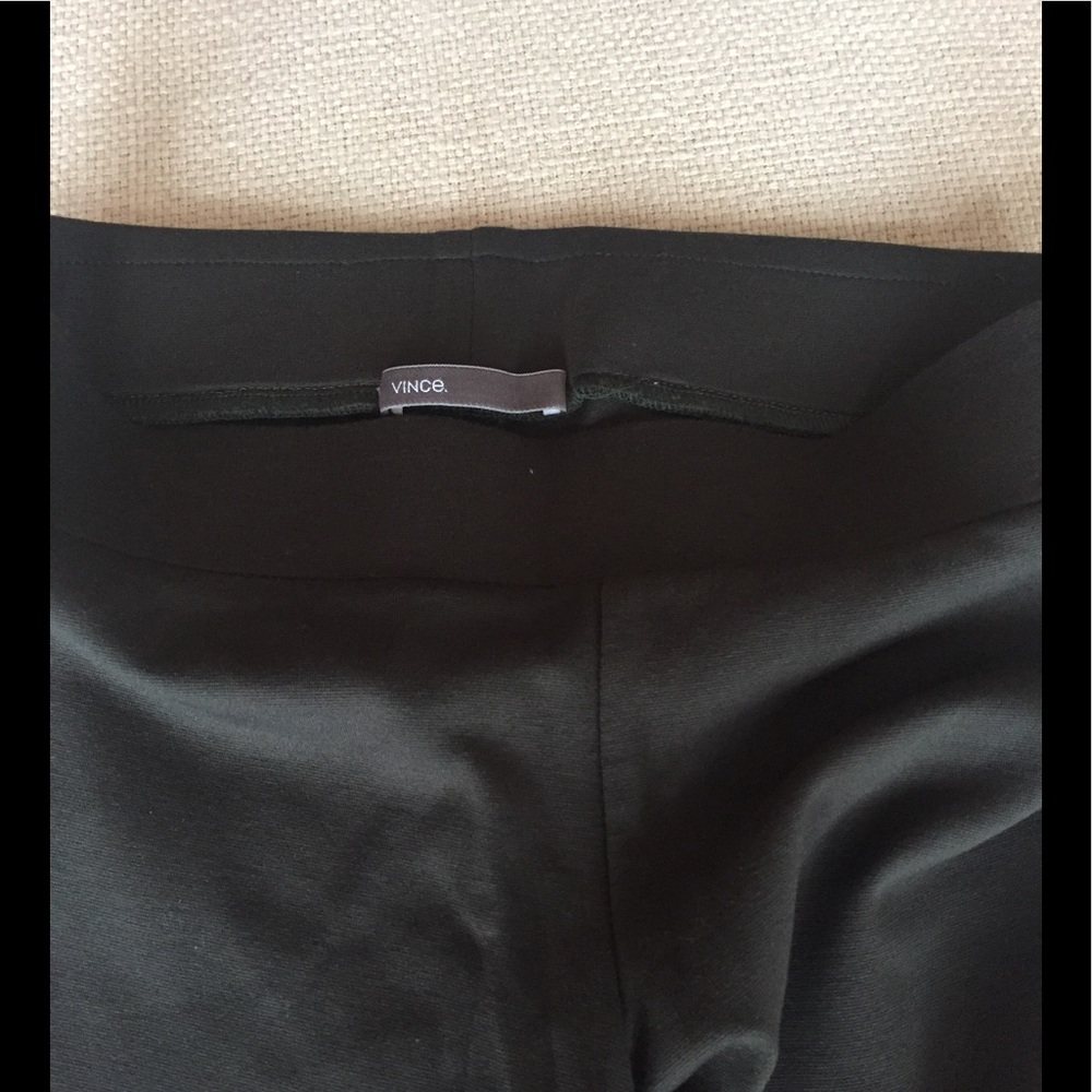 Vince ponte leggings in forest green