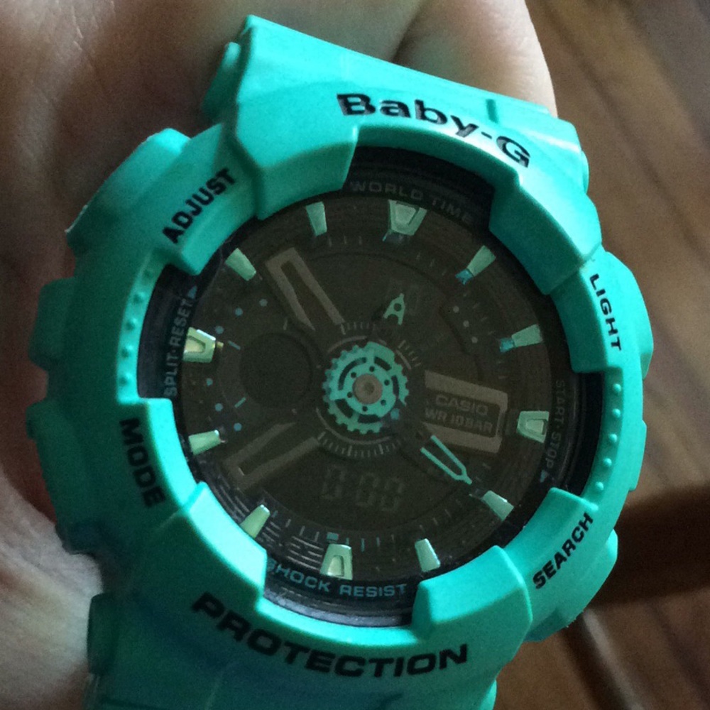 Baby G, Sea Foam Green