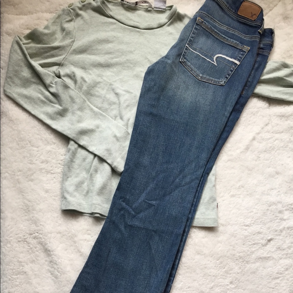 Jeans 👖 AE kickboot