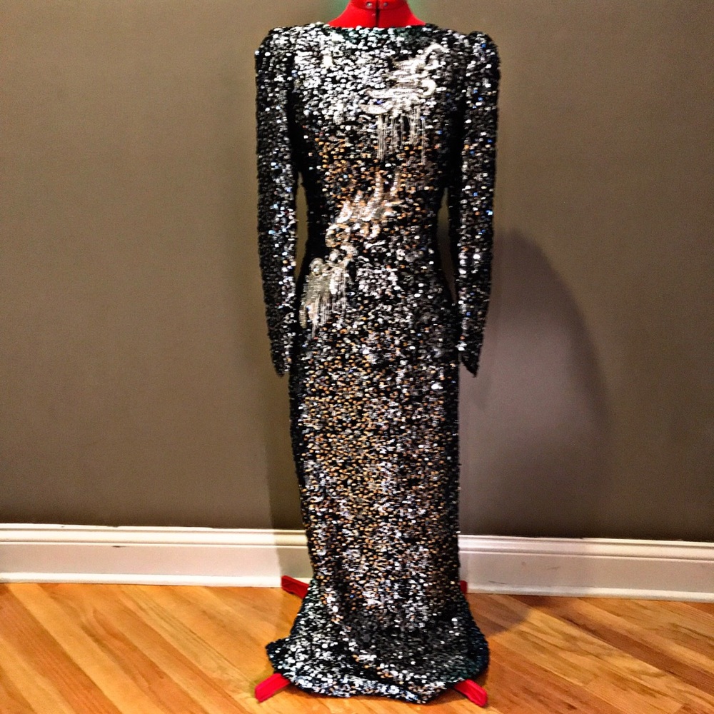 Stunning Silver Gown