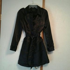 Sans Souci Satin trench coat