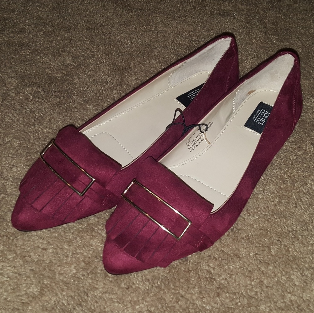 Jones New York Signature Suede Flats