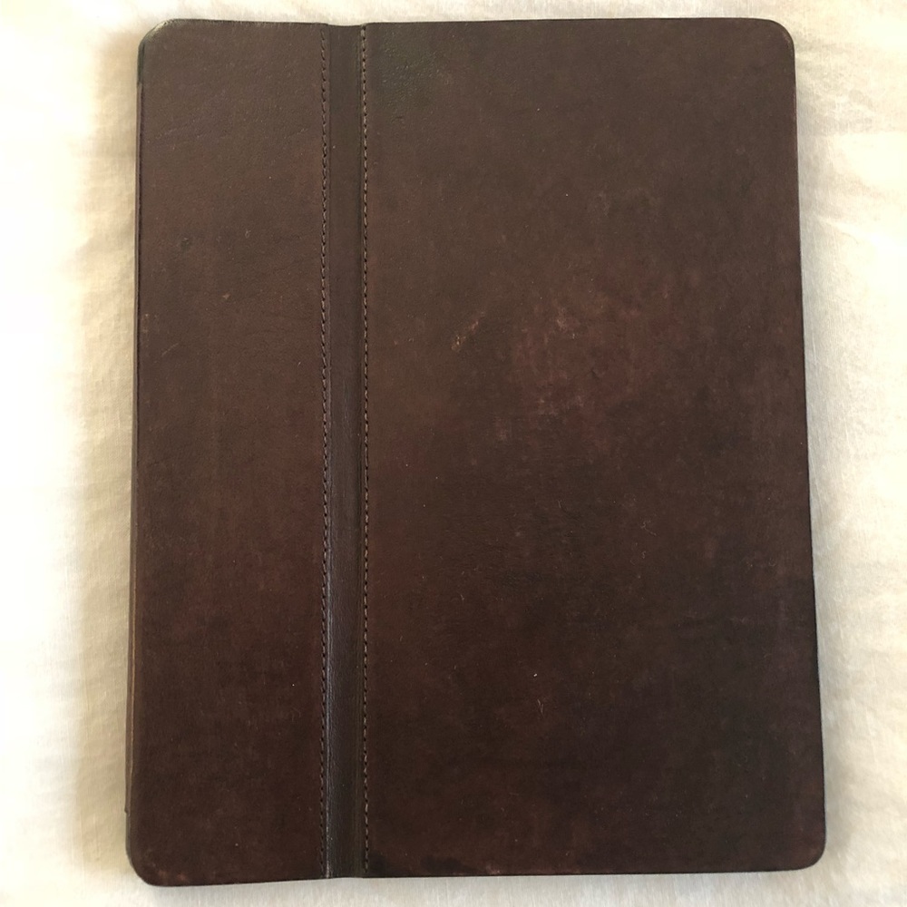 Restoration Hardware Genuine Leather iPad 2.0 Case