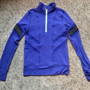 Ivivva purple 1/4 zip sweatshirt