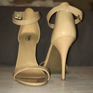 Nude Strappy Heels