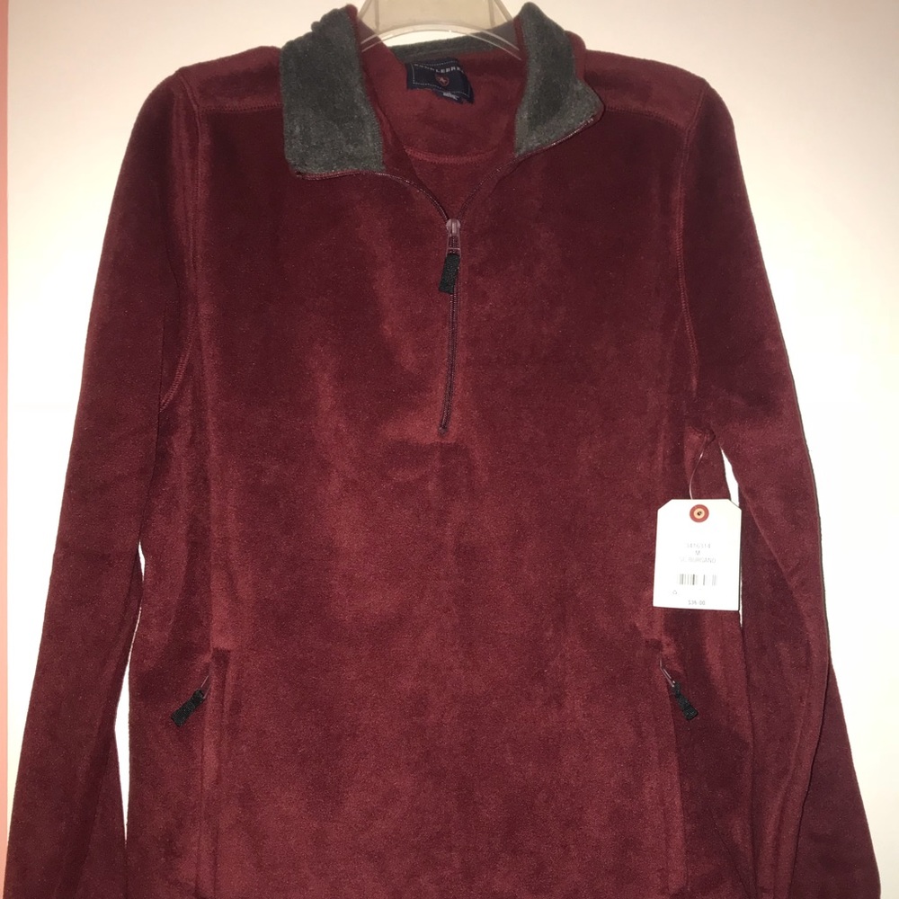 Burgundy Saddlebred Quarterzip