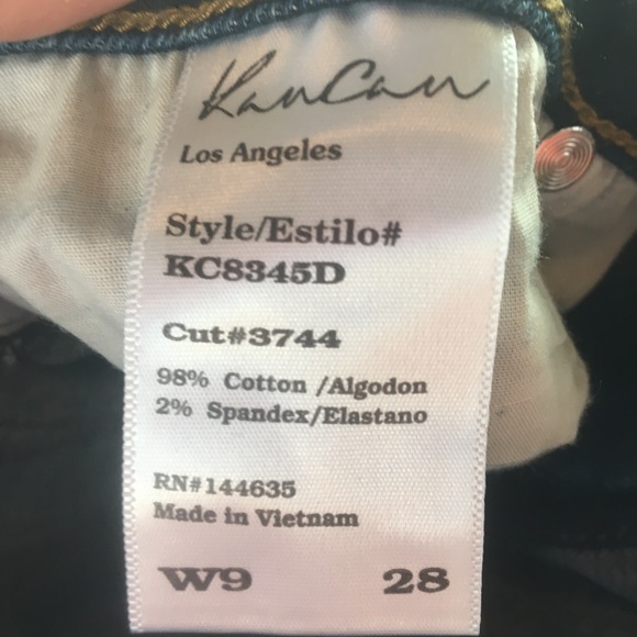 Kan Can Distressed Ankle Skinny - Picture 6 of 6