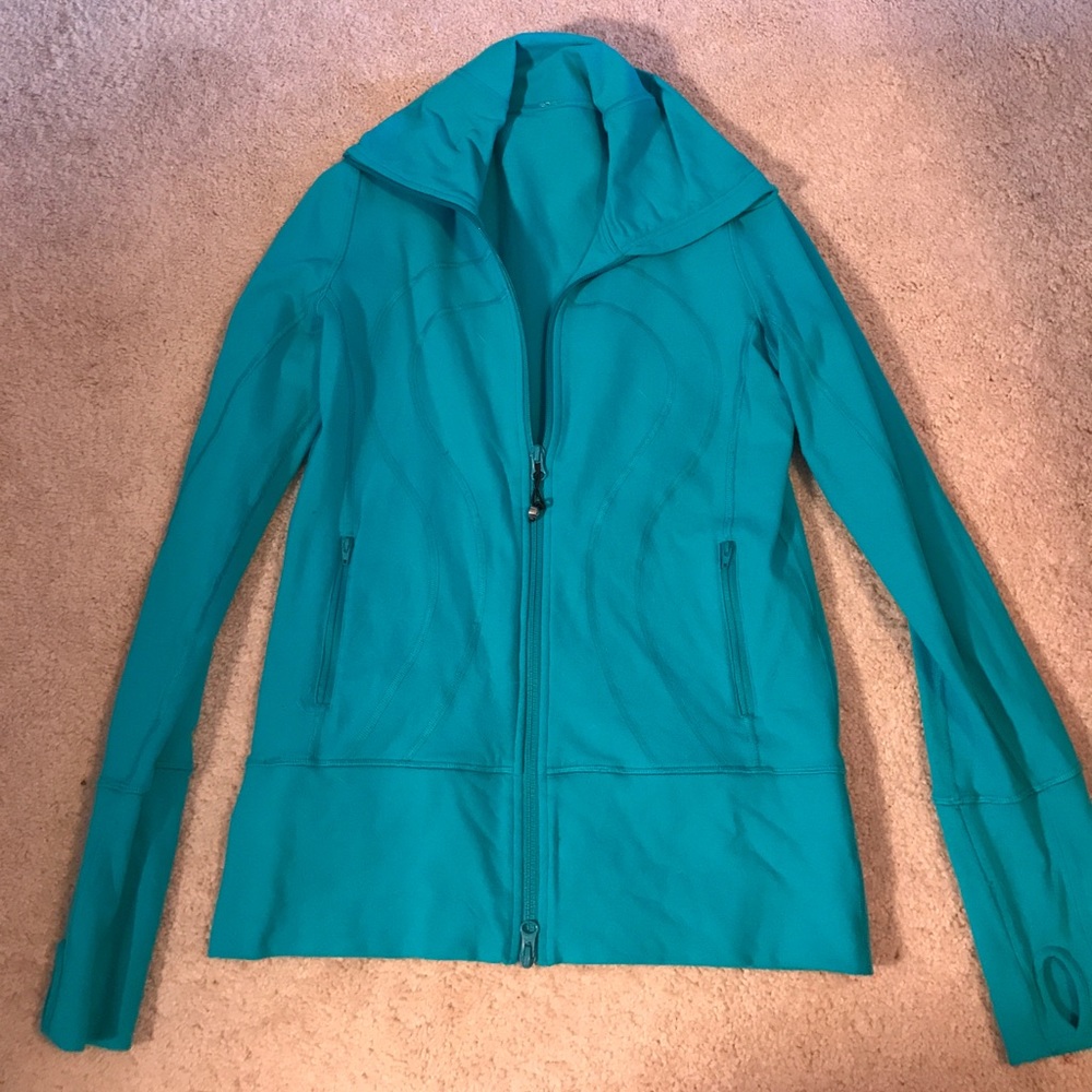 Lululemon Stride jacket. Surge green. Size 6.