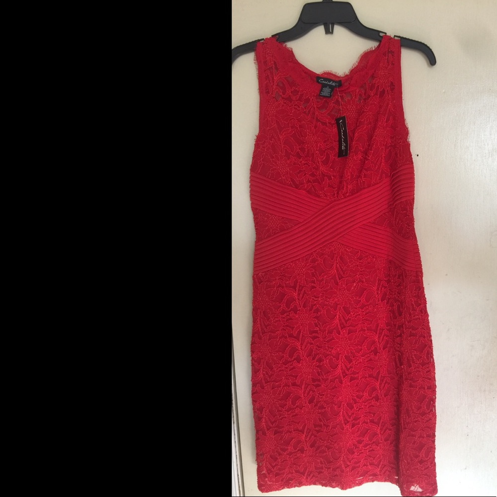 Red Fancy Dress Size Medium NWT