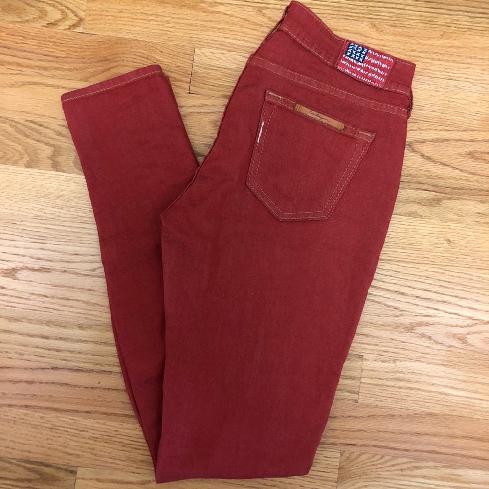 True Religion Red Halle Fit