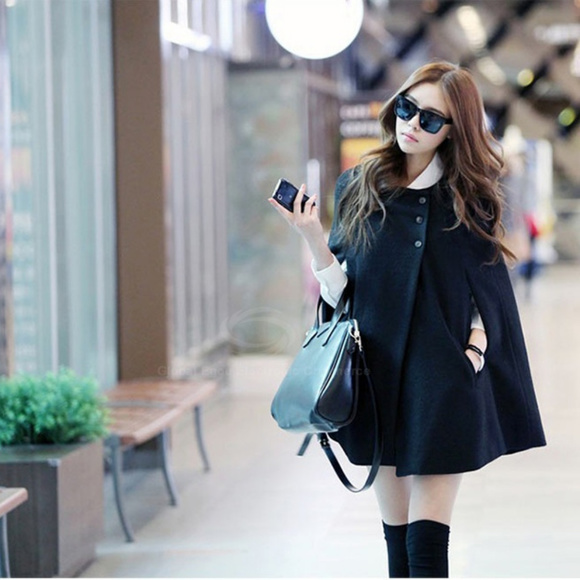 2X HP Women's Vintage Style Cape Cloak - Picture 6 of 7