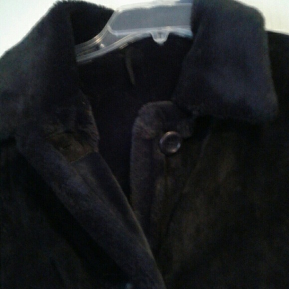 Brooks Brothers Suede Maxi Coat - Picture 3 of 4