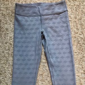 Ivivva grey diamond pattern leggings 8