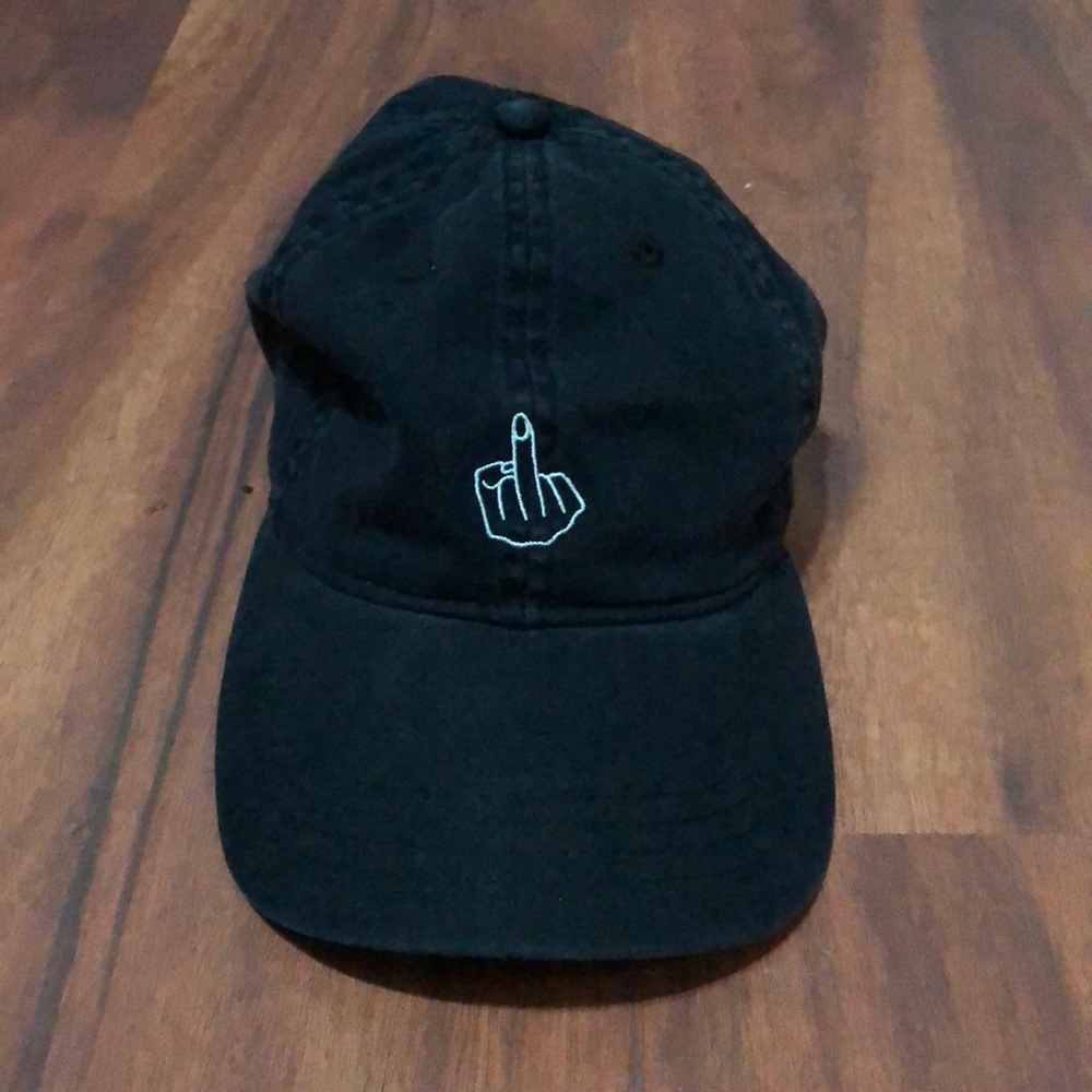 Middle Finger Dad Hat