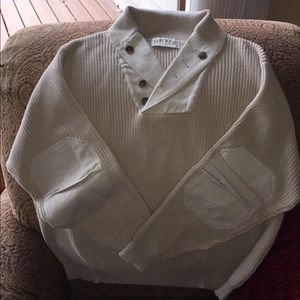 Orvis men’s pull over sweater