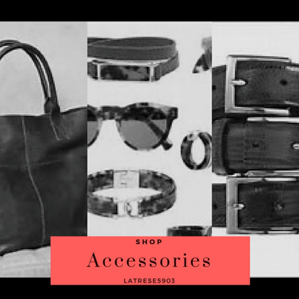 Hand bags/purses, blets, jewelry... and more!