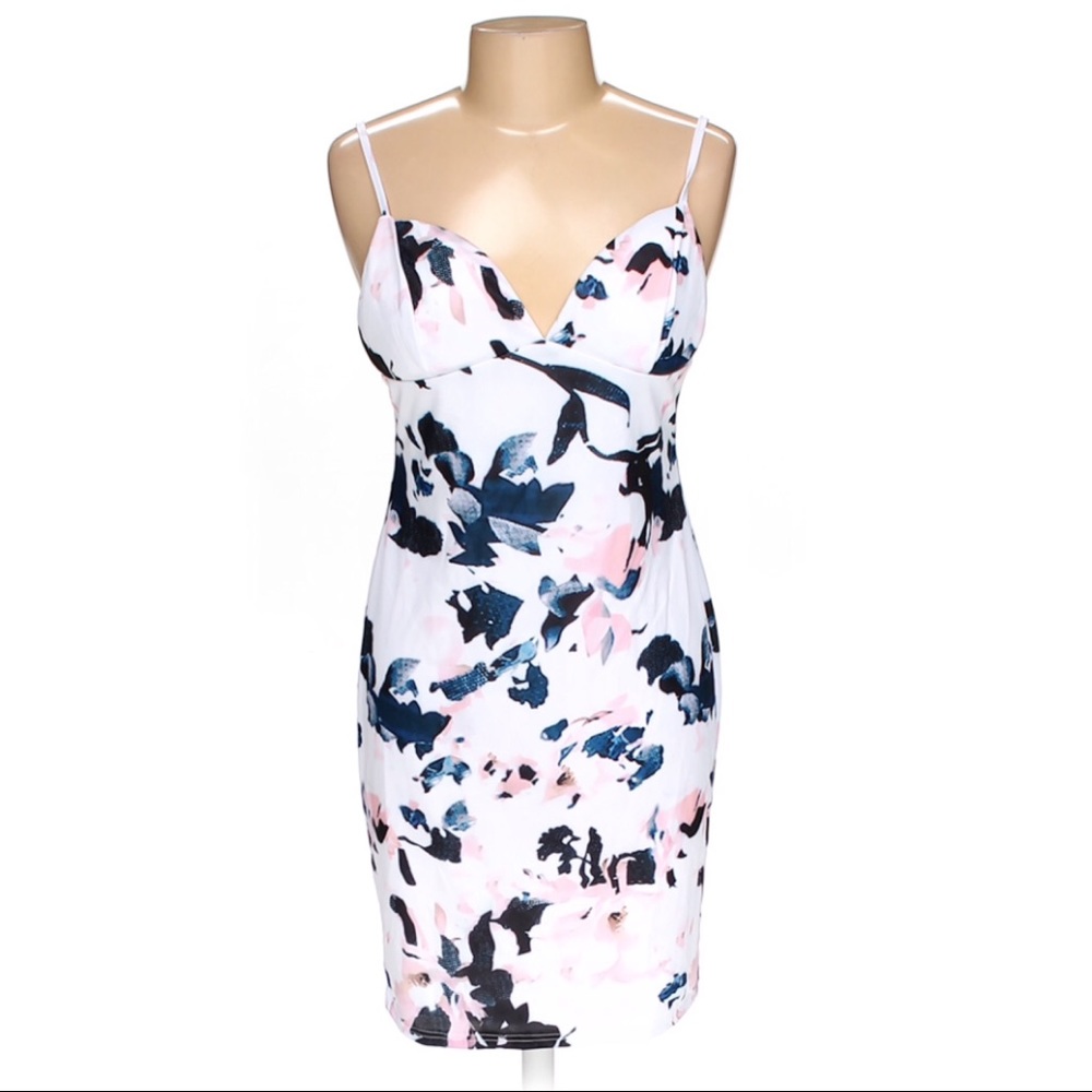 Yoins Floral Pattern Dress