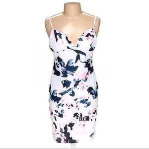 Yoins Floral Pattern Dress