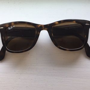 Rayban folding wayfarer sunglasses