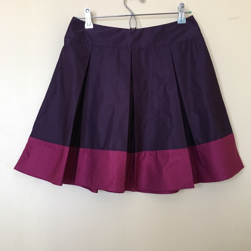 H&M >>color block skirt