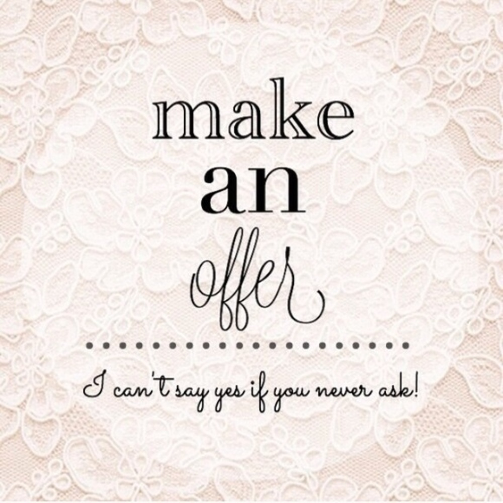 I love offers! 💗
