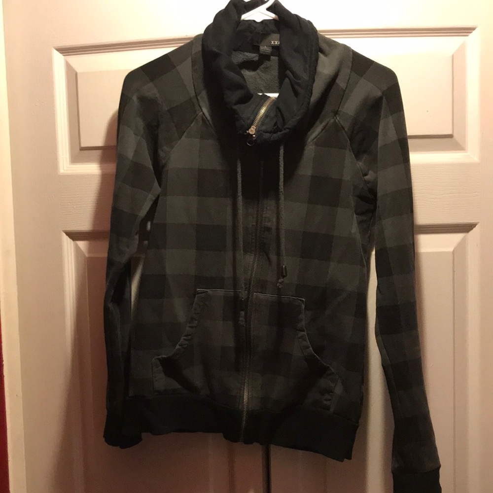 Forever 21 zip sweatshirt