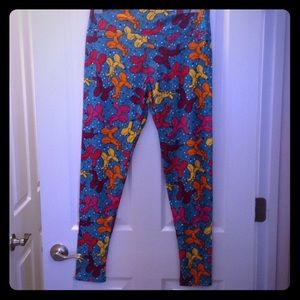 Lularoe TC tall curvy Birthday balloon leggings