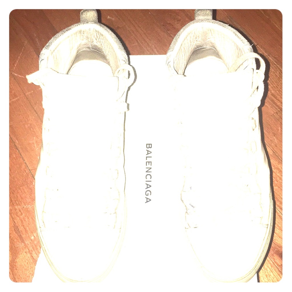 Balenciaga Arena Sprayed Suede Light Taupe HighTop