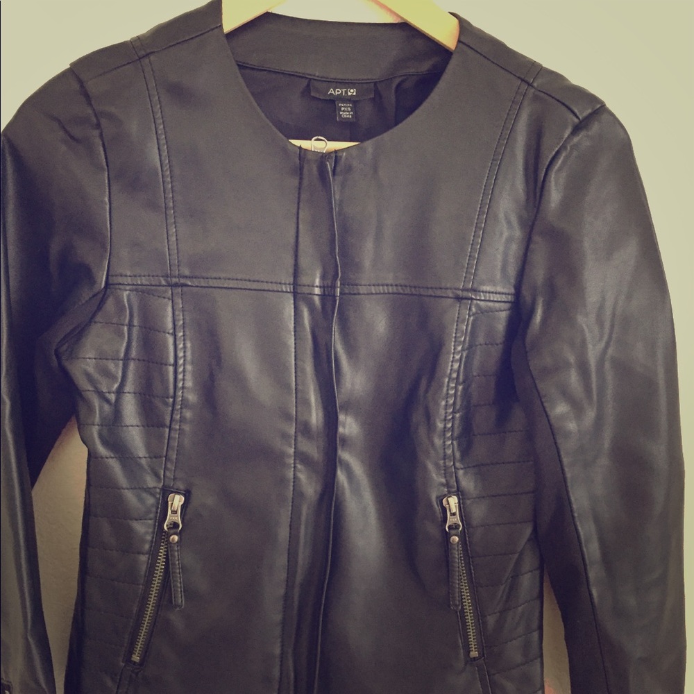 Leather jacket