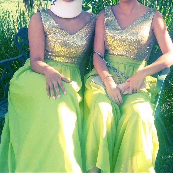 Bridesmaids Dress with pockets - Picture 2 of 7