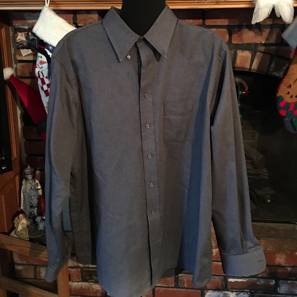 Barrington 17 1/2 36/37 button down dress shirt. B