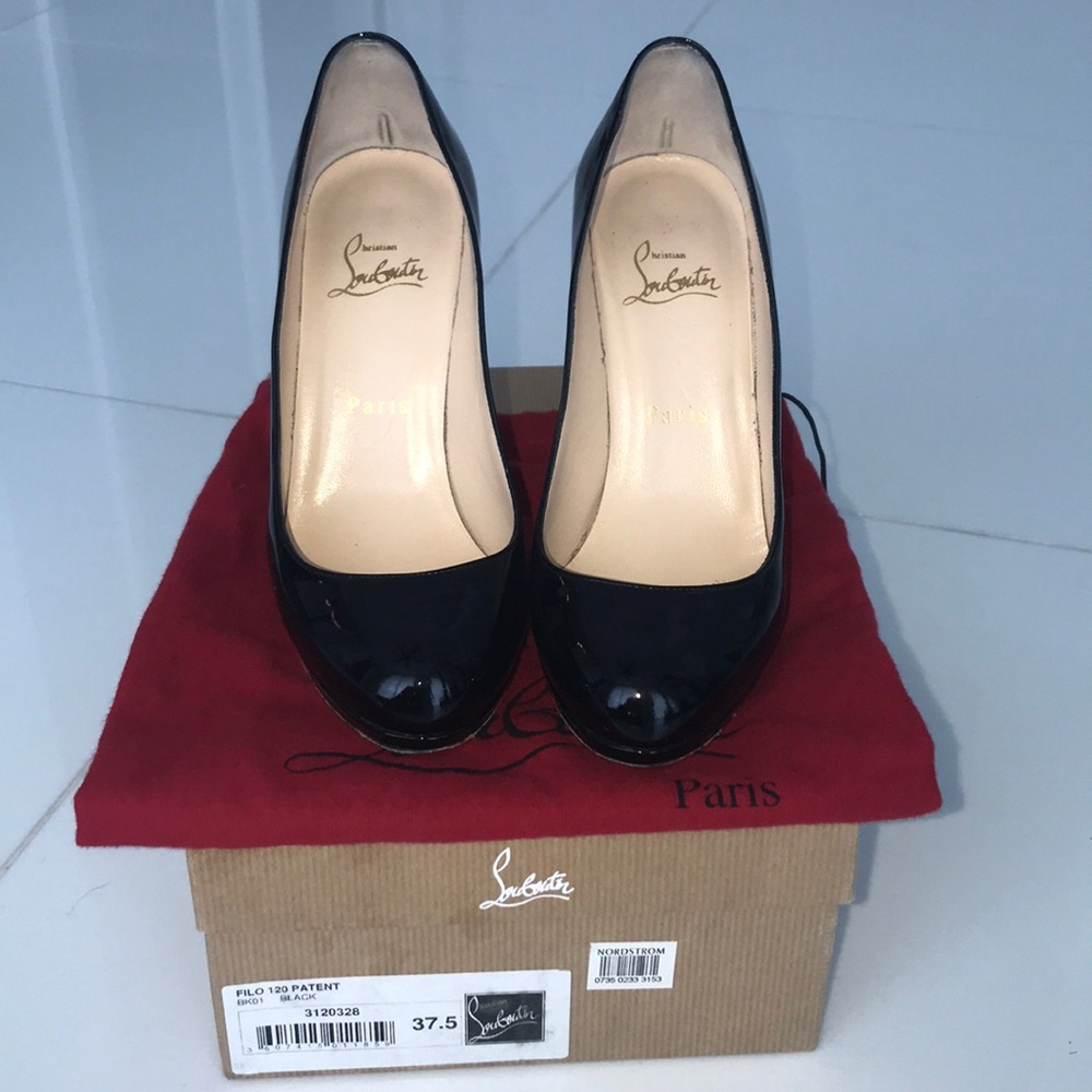 Christian Louboutin patent heels